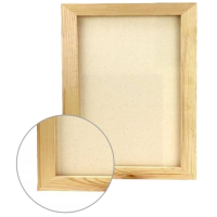 Холст на подрамнике хлопок 25х35 см, мелкое зерно 220г/м2, акрил ROSA Studio (БН)