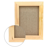 Полотно на підрамнику бавовна 30х40 см, середнє зерно 335 г/м2, акрил, Італія Unico (БН)