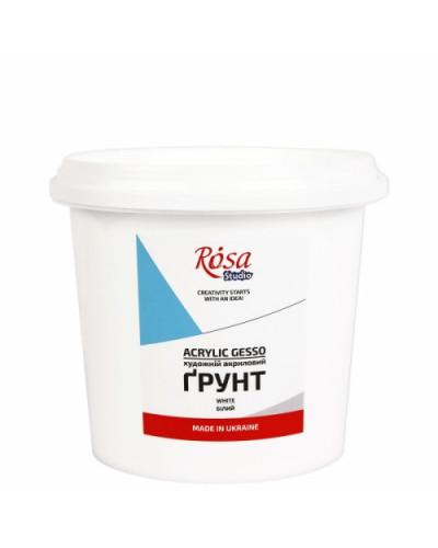 Грунт акриловый художественный, 1літр (1000мл) ROSA Studio 19001200
