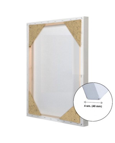 Полотно 3D на підрамнику Льон 60х90 см ср зерно (глухий підрамник)