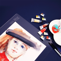 Акриловый прозрачный планшет 33х45 см ROSA Gallery без ручки