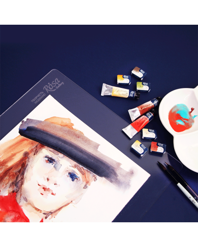 Акриловий прозорий планшет 33х45 см ROSA Gallery без ручки