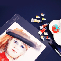 Акриловый прозрачный планшет 33х45 см ROSA Gallery без ручки