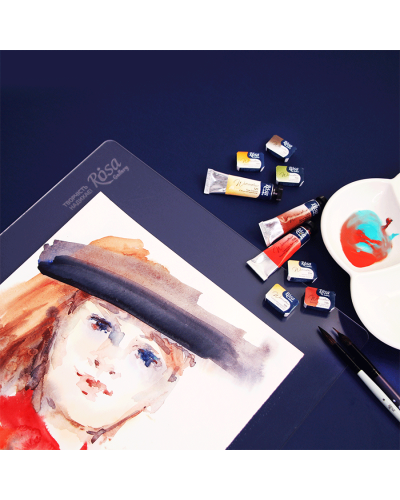 Акриловий прозорий планшет 33х45 см ROSA Gallery без ручки