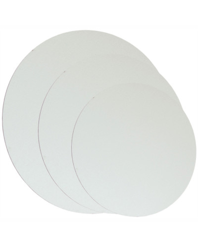 Полотно на картоні кругле, діаметр 20 см, бавовна, акрил, ROSA Studio