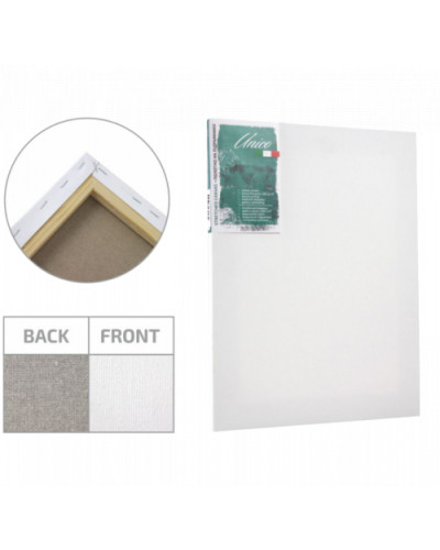 Полотно на підрамнику бавовна 30х45 см, дрібне зерно 326 г/м2, акрил, Італія Unico