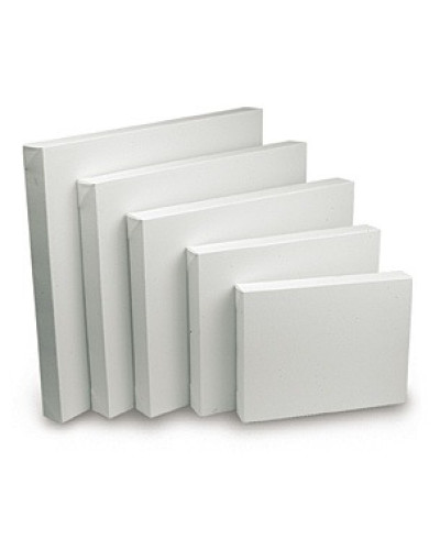 Холст на подрамнике Лен 65х170 см сред зерно (глухой подрамник)