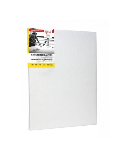 Полотно на підрамнику льон 70х150 см, велике зерно, 370 г/м2 акрил ROSA